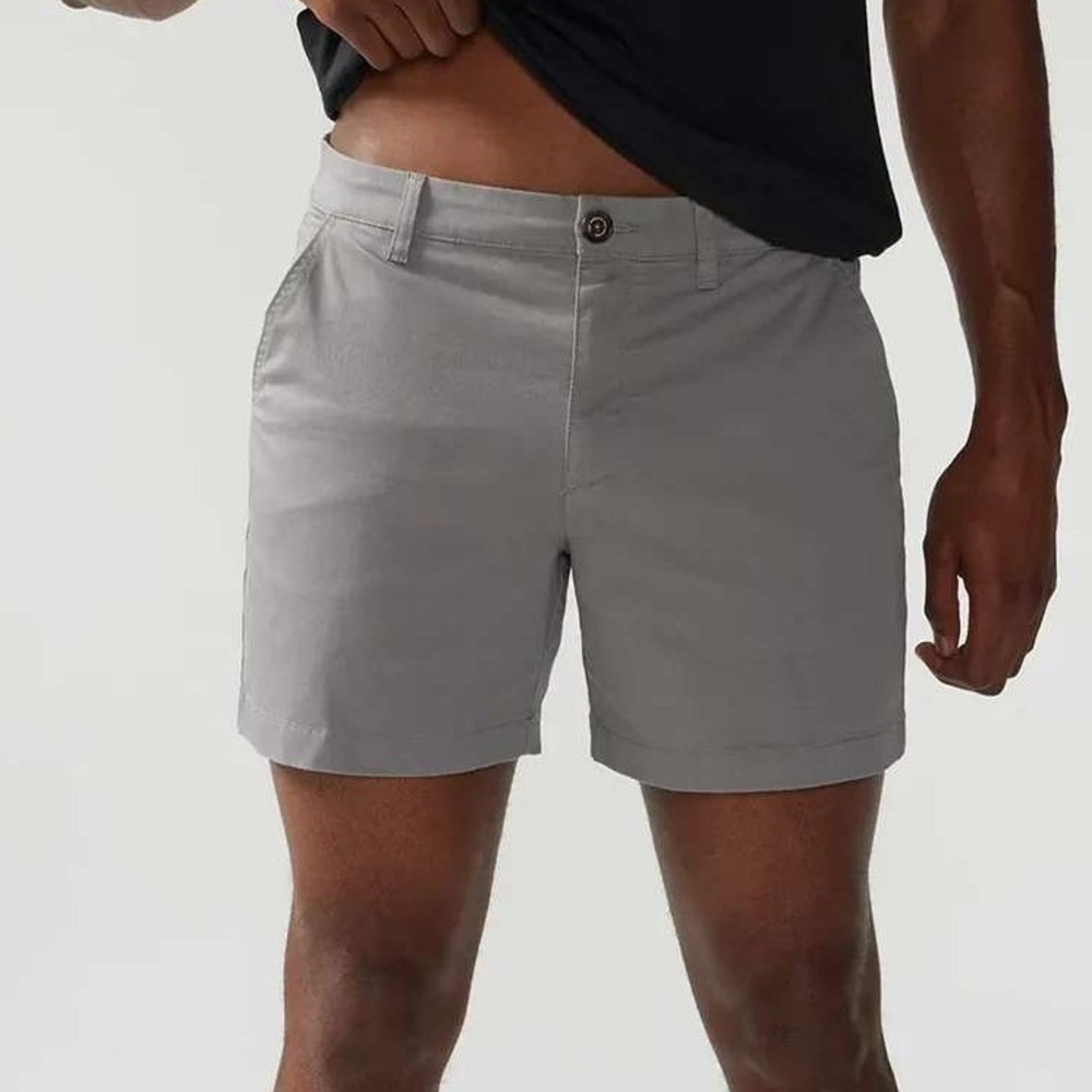 Chubbies The Silver Linings Originals Stretch Twill Shorts Grey XXL New With Tag